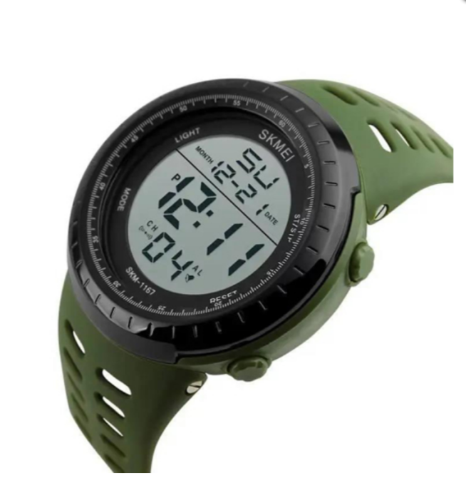 Годинники наручні SKMEI 1167AG, ARMY GREEN, 9291 Дніпро - фото 3