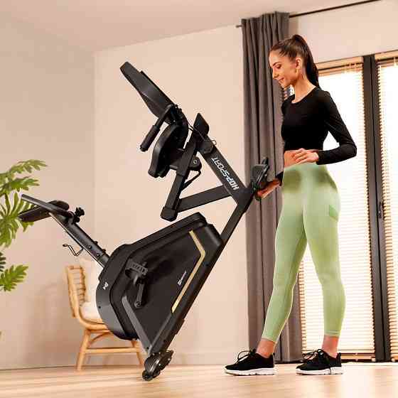 Горизонтальний велотренажер HS-120L Ravel чорний Київ