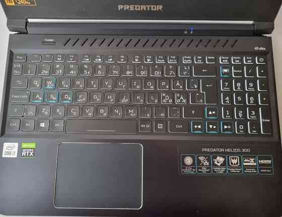 Acer Predator Helios 300 i7 10870H/RTX 3080/RAM 32Gb/SSD1TB/240Hz Ноутбук Київ