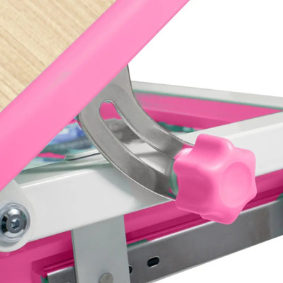 Парта со стулом FunDesk Piccolino III Pink-w Винница - изображение 5