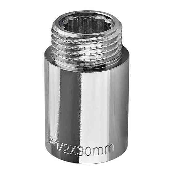 Подовжувач Europroduct EP.E030.Chr - 1/2"MF-30мм хром (EP6125) Київ