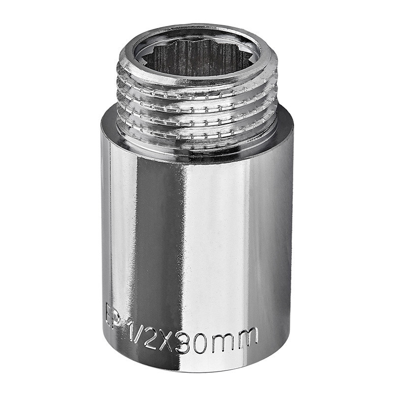 Подовжувач Europroduct EP.E030.Chr - 1/2"MF-30мм хром (EP6125) Київ - фото 2
