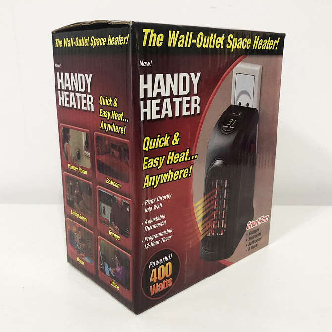 Обігрівач для опалення дому Handy Heater 400 Вт, Тепловентилятор для дачі 2 кВт Дуйко тепла XI-96 Львів - фото 3