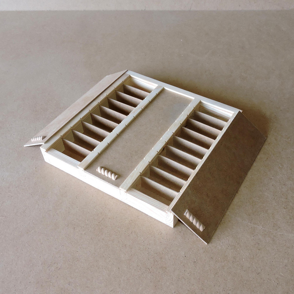 Пенал деревянный 