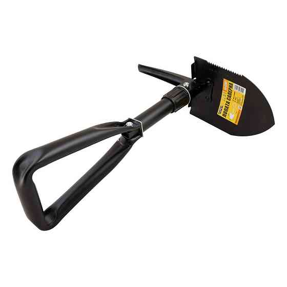 Лопата саперна MASTERTOOL 110х160х460 мм складана з чохлом 14-6281 Рівне