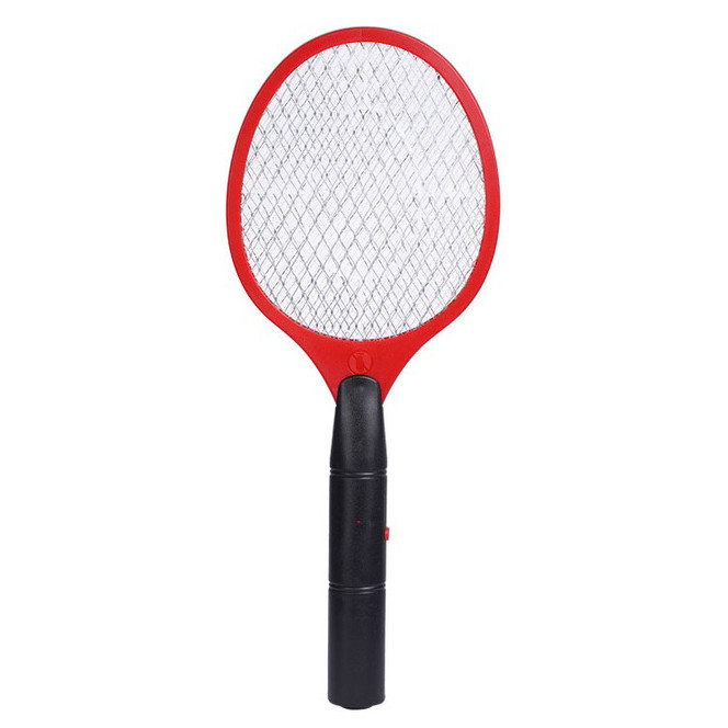 Мухобойка электрическая от насекомых, Аккумуляторный уничтожитель комаров, мошек, мух. Цвет: красный XI-11 Львов - изображение 3