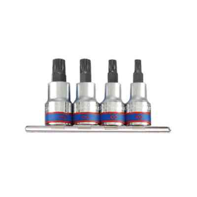 Головка торцевая KING TONY Spline 1/2" М6; М8; М10; М12 (4126PR) Винница