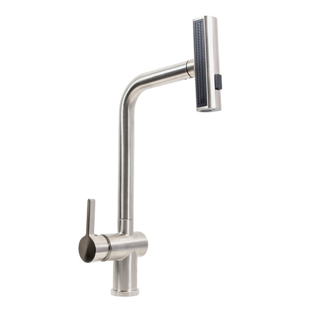 PLATINUM Кухонний змішувач нержавійка Platinum IB2013BR Київ - фото 2