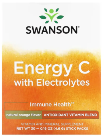 Електроліт Energy C with Electrolytes 30 пакетів апельсин Київ