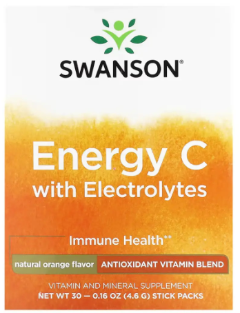 Електроліт Energy C with Electrolytes 30 пакетів апельсин Київ - фото 1