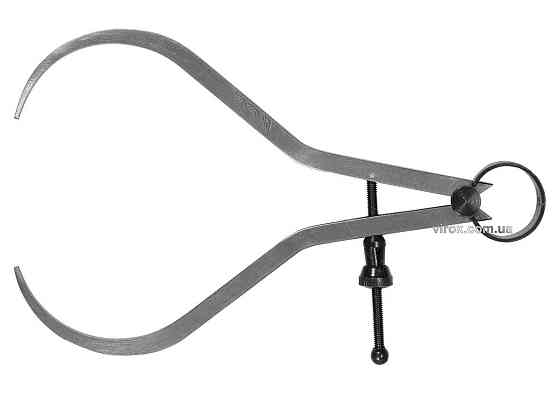 Кронциркуль для зовнішніх вимірів YATO : l= 150 мм, з гвинтовим фіксатор і на пружині [50] Одеса