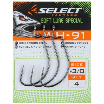 Гачок Select WH-91 4/0 (4 шт/уп) (1870.50.39) Вінниця - фото 2