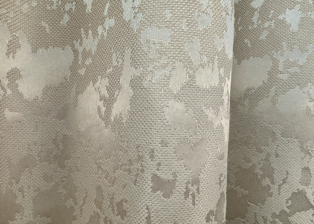 Комплект коротких штор VR-Textil Лен мрамор Pavliani ХО № 1272ш Теплый бежевый 130х170 см 2 шт (35-0201) Киев - изображение 7