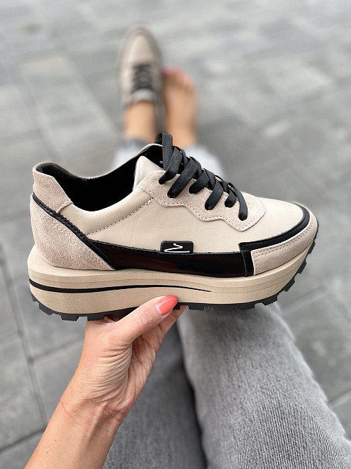 Olli Кросівки жіночі OLLI T-2-Атиа кофе (весна-осінь, шкіра натуральна) (4782) 36-40 36 Коломыя - изображение 1