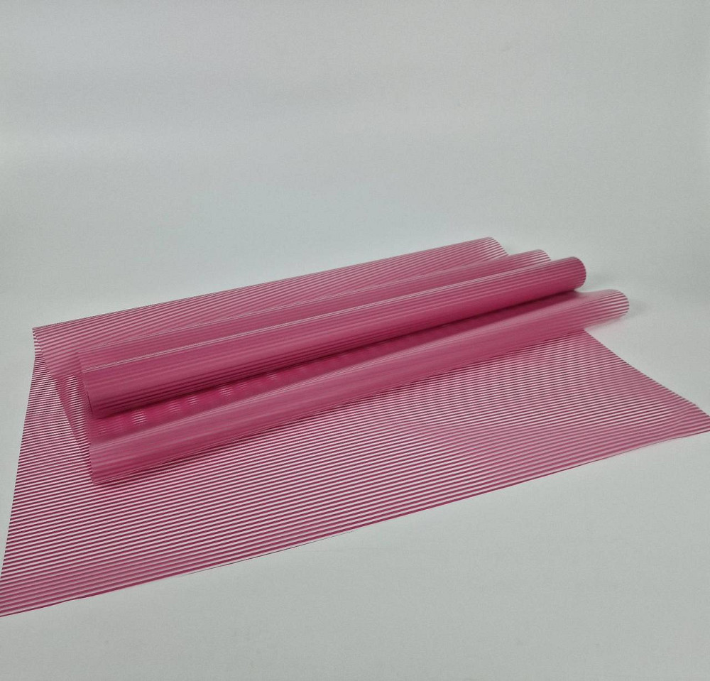 Плівка флориста матова для квітів (57) (h600) Смужка тонка No12 Малиновий (1 шт.) Харків - фото 1