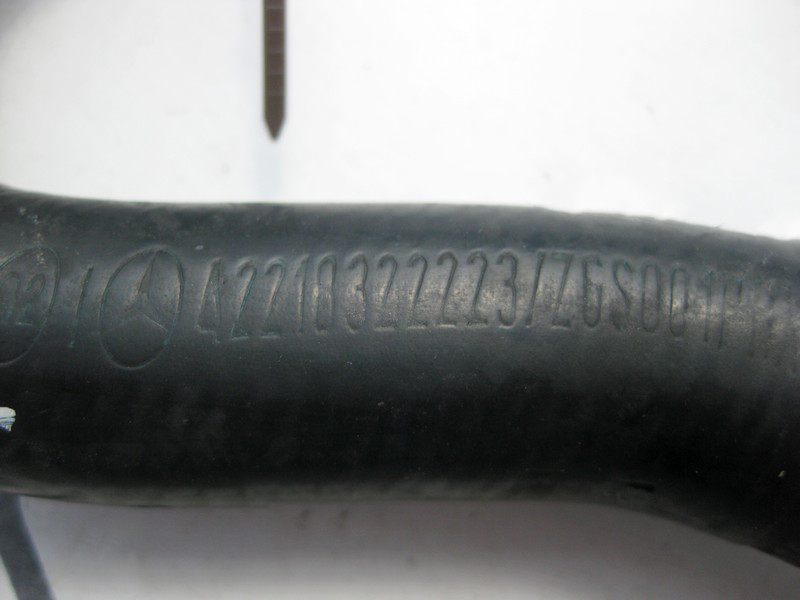 Mercedes-Benz  A2218322223 Шланг припливу на рециркуляційний насос охолоджуючої рідини S-Class W221 Одеса - фото 3