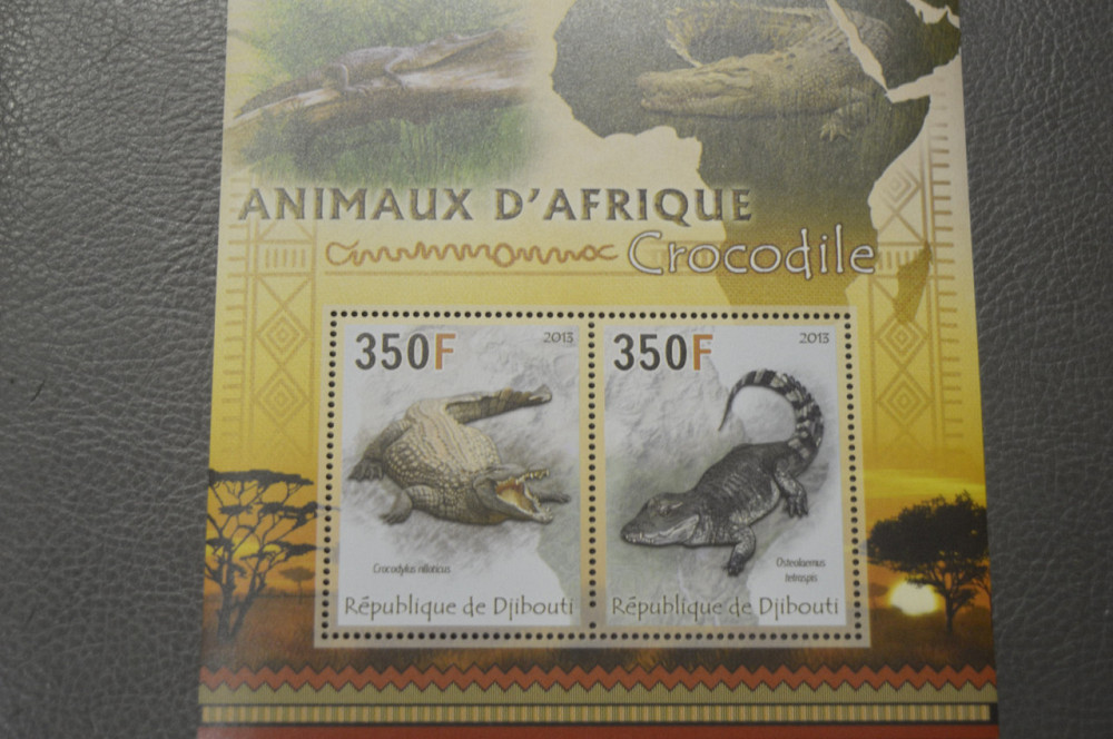 Джибути. Фауна. Техника. Блок. 2013 год (М) Полтава - изображение 1