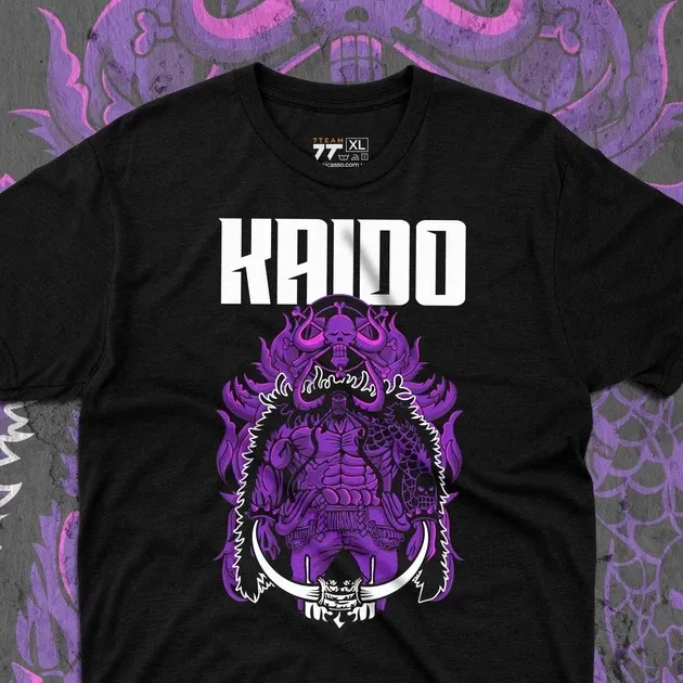 Футболка для подростка мальчика с принтом Ван Пис Kaido Размер 160 Anime10199 Днепр - изображение 4