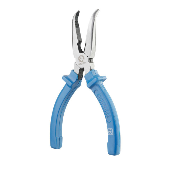 Довгогубці вигнуті, 160 мм INTERTOOL HT-0124 Киев - изображение 3