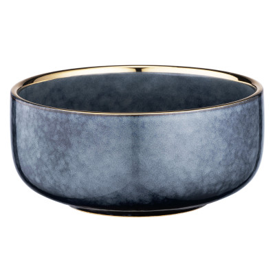 Салатник Ardesto Andria 750мл, 15.1см, кераміка, синьо-сірий (AR2915AB) Винница - изображение 2