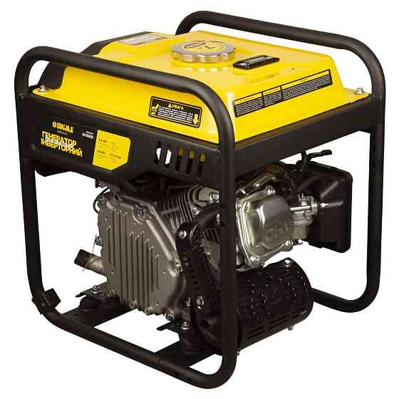 Генератор інверторний бензиновий 230 В 2.2/2.5 кВт 7 л 4-тактний ручний запуск SIGMA (5710821) Київ