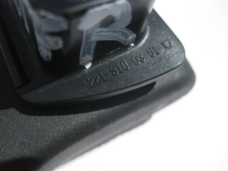 Mercedes-Benz  A2218100351 9051 Стельова ручка чорна передня S-Class W221 Одеса - фото 3