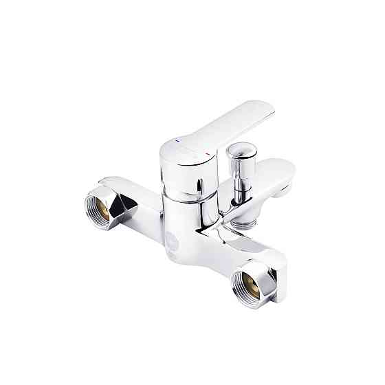 Змішувач для ванни Kroner KRP Bremen - C060 з душовим гарнітуром, хром Київ