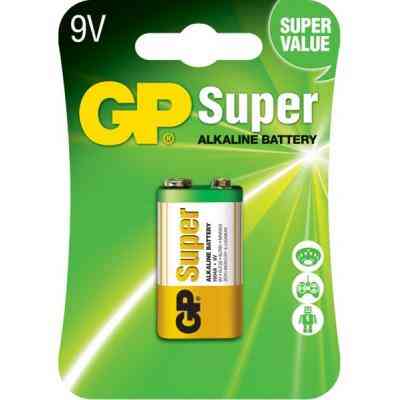 Батарейка Gp Крона Super Alcaline 6F22 / 6LR61 9V * 1 (1604A-5UE1 / 4891199002311) Вінниця