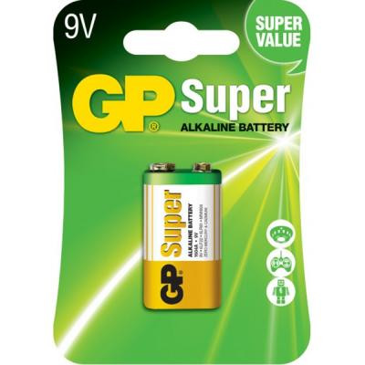 Батарейка Gp Крона Super Alcaline 6F22 / 6LR61 9V * 1 (1604A-5UE1 / 4891199002311) Вінниця - фото 1