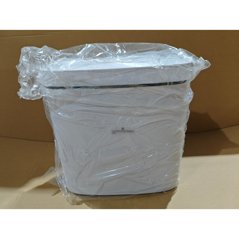 Відро для сміття сенсорне овальне Mixxus Flat-TC0109 White 9 л колір білий (MI7074) ( 29791 ) Харьков - изображение 10