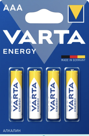 Батарейка Varta LR3/AAA Energy 4шт/ Alkaline Днепр
