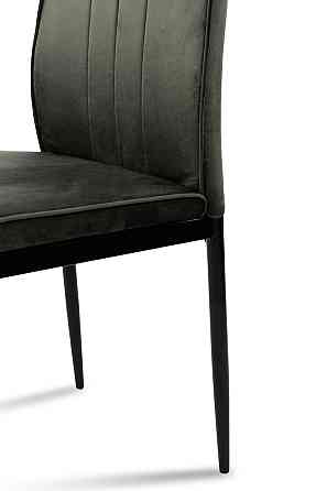 Стілець Річь, чорний/велюр графітовий Київ