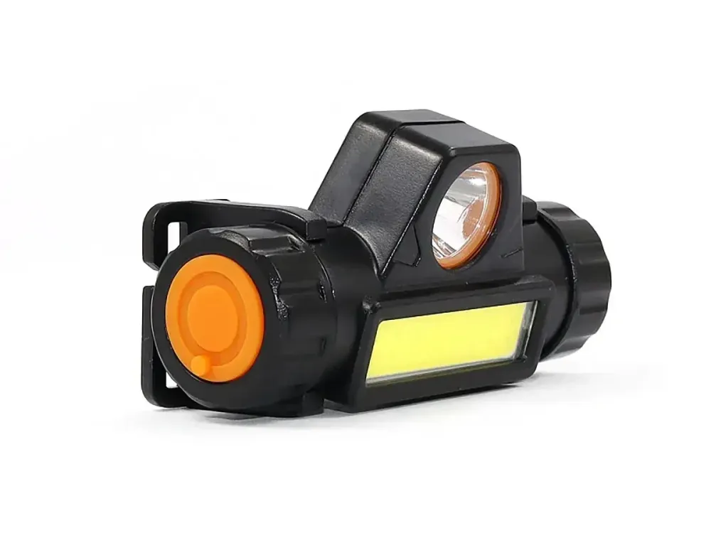 Універсальний ліхтар Bailong BL-8101-XPE+COB налобний і ручний, потужний світлодіодний для туризму та роботи Одеса - фото 16