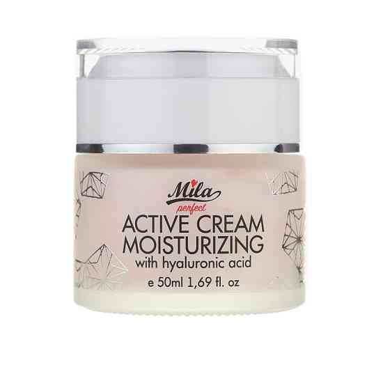 Увлажняющий крем с гиалуроновой кислотой Сream with hyaluronic acid Mila Perfect 50 мл Винница