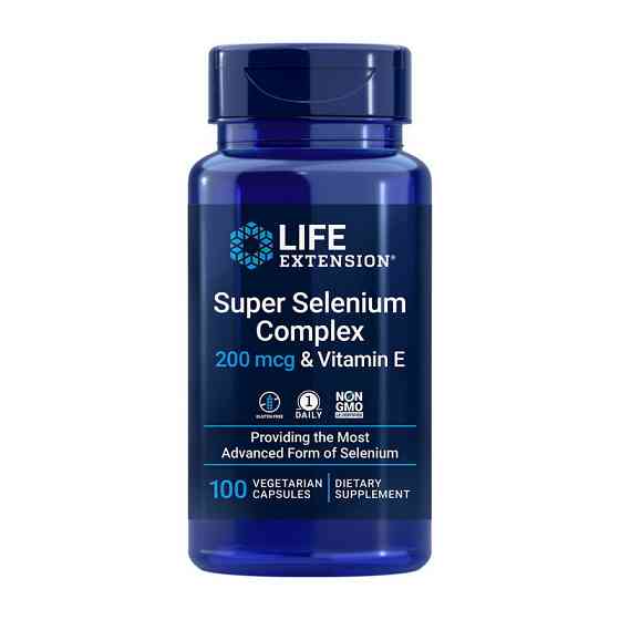 Super Selenium Complex 200 mcg &amp; Vitamin E (100 veg caps) Луцьк