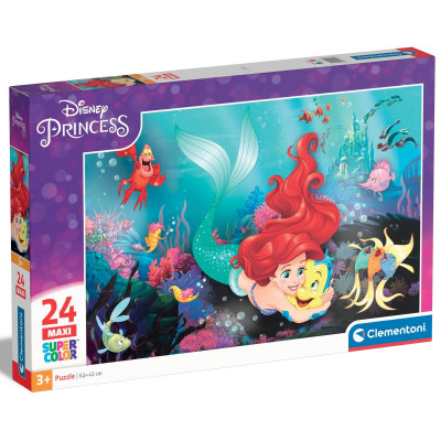 Пазл Clementoni The Little Mermaid серия MAXI, 24 элемента (24243) Винница - изображение 1