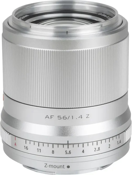 Объектив Viltrox AF 56 mm f/1.4 Nikon Z (srebrny) Киев - изображение 1