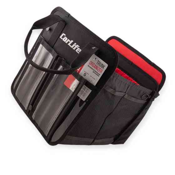 Сумка - органайзер в багажник складная 520х260х280мм s черная Мукачево