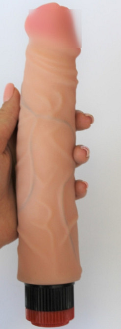 Вібратор EGZO Ciberskin VNS004 ( 20,5 см х 4,2 см ) Sex Aura Київ - фото 5