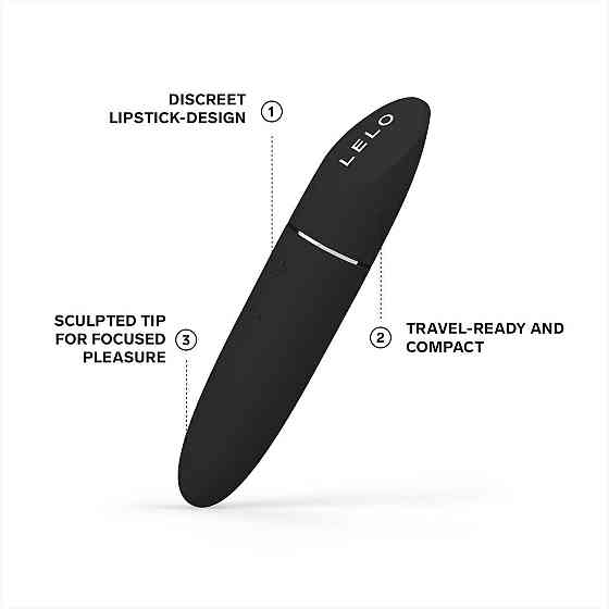 Шикарна віброкуля LELO Mia 3 Black Sex Aura Київ
