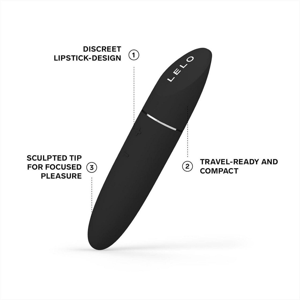 Шикарна віброкуля LELO Mia 3 Black Sex Aura Київ - фото 6