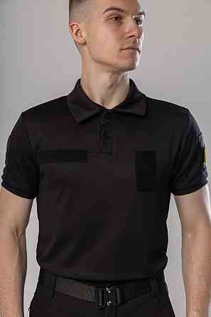 Мілітарі футболка кулмакс чорна чоловіча Pobedov Recon Київ