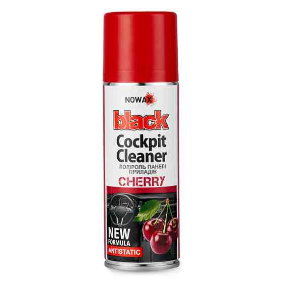 Полироль для панели приборов Nowax Cockpit Cleaner Spray Вишня, 200мл Львов