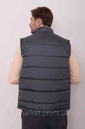 Жилет стьобаний Ray Basic чоловічий утеплений сірий (U0601М-Grey) XL Київ