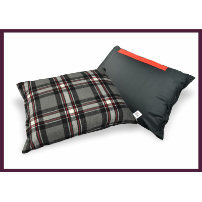 Плед Home Line 4 в 1 клетка красная 140х190см (143567) Винница - изображение 2