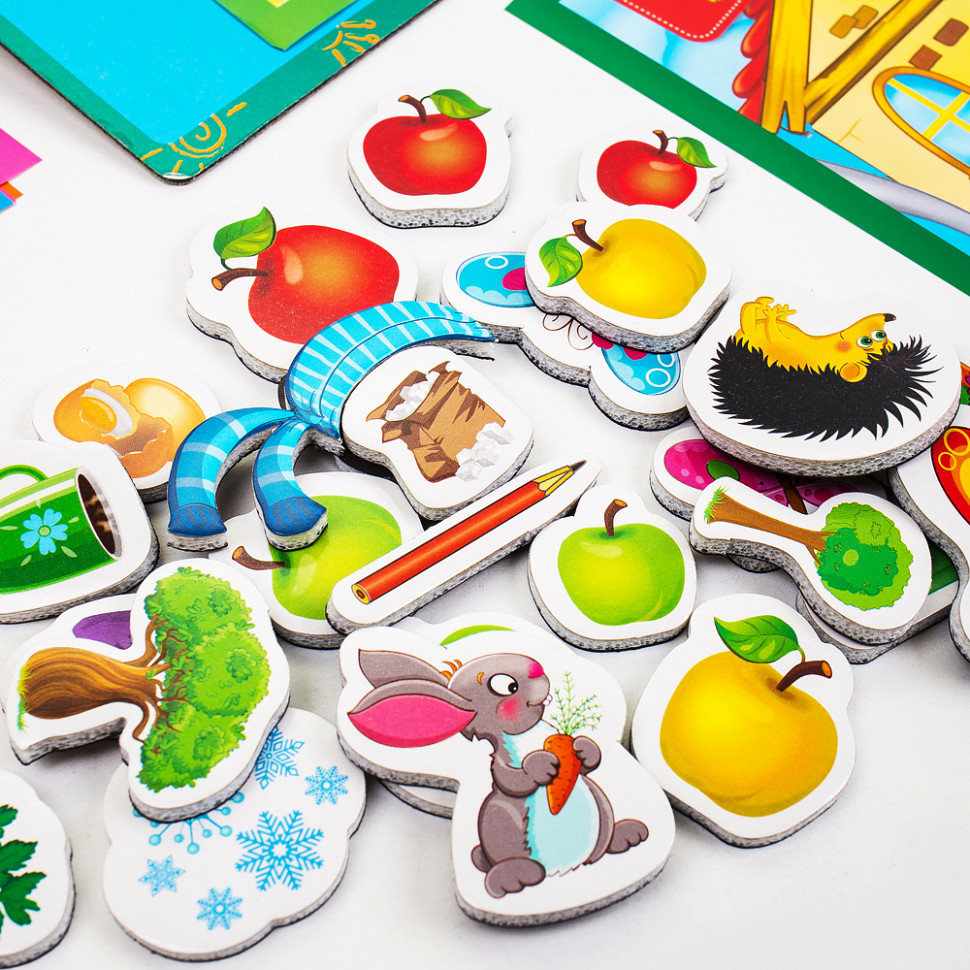 Детская развивающая настольная игра 