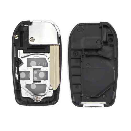 Викидний ключ Toyota, корпус під чіп, 2 кнопки, TOY47, NEW, автоключ смарт, корпус для заміни Київ