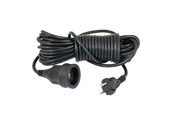 Подовжувач одномісний ПВС 2*1.5 10м (чорний або помаранчевий) Харків