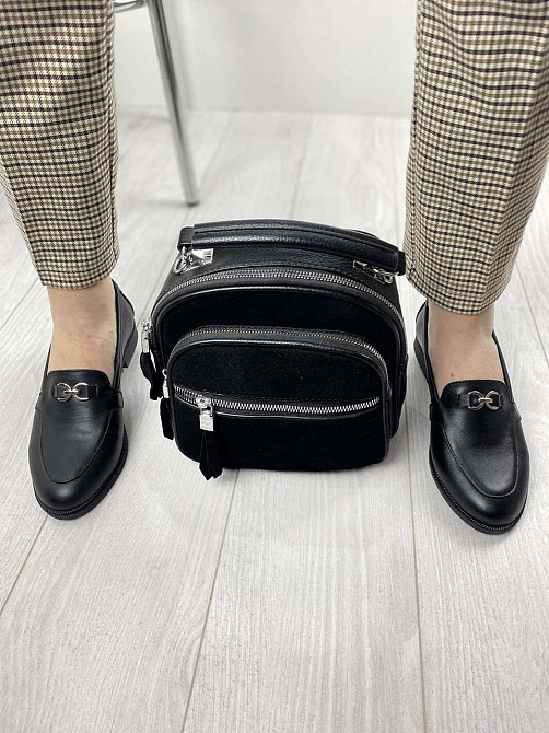 MILLI GOLD Туфлі жіночі MILLI GOLD 300-Tina2 чорні (весна-осінь, шкіра натуральна) (2678) лише Коломыя - изображение 2