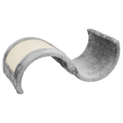 Дряпка (кігтеточка) для котів Trixie Хвиля 29 x 18 x 50 см (сіра з бежевим) (4047974432624) Вінниця - фото 1